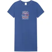 Schiesser Nachtkledij ' Nightwear ' donkerblauw