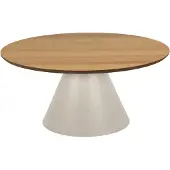 Ebuy24 Circo Salontafel H 40 x B 85 cm - Eiken