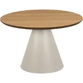 Ebuy24 Circo Salontafel H 43 x B 65 cm - Eiken