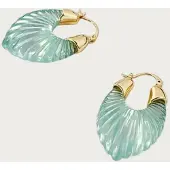 Yehwang Tamara - Oorbellen - Stainless Steel - Green