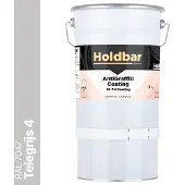 Holdbar Anti Graffiti Coating Telegrijs 4 (RAL 7047) 5 Kg - Maakt Graffiti verwijderbaar - Graffiti Verwijderen - In Alle Kleuren - Voor Steen, Beton, Hout, Metaal en Tegels
