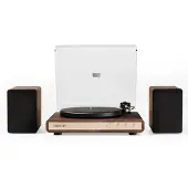 Crosley C65 - Walnoot - Platenspeler met speakers