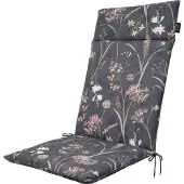 Madison Tuinstoelkussen Universeel Donna Grey Outdoor Hoge Rug (120 x 50 cm)