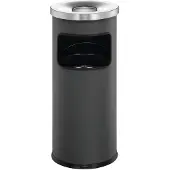 Durable Combi-asbak | d.250xH630mm antraciet | staalplaat | 1 stuk - 333258 333258