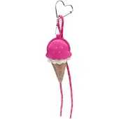 Trendy Sleutelhanger - Ijsje Design - Schattig en Vrolijk
