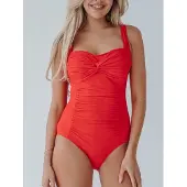 Bomain Badpak Monaco | Maat: 44 | Kleur: Rood