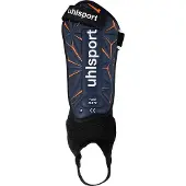 Uhlsport Flex Plate Scheenbeschermers Donkerblauw Oranje Wit