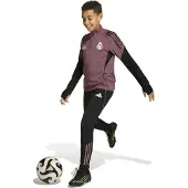 Adidas Real Madrid Trainingspak 1/4-Zip 2025-2026 Kids Paars Zwart Wit