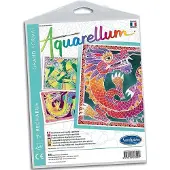 Asmodee Aquarellum Navulling - Draken