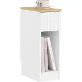 SoBuy Nachtkastje, voor woonkamer, slaapkamer FBT111-W