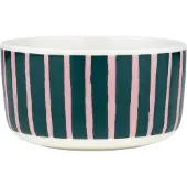 Marimekko Piccolo Kom 50 Cl Roze / Donkergroen - Ontbijtkommen Steengoed Pink - 075391-136