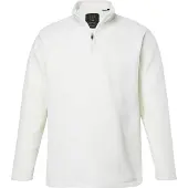 JP 1880 Regular Fit Half-Zip Sweater Mistgrijs, Effen