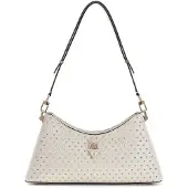 GUESS schoudertas Patsie Shoulder Bag Cream White crème