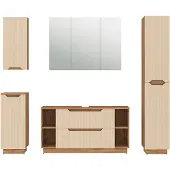 Vicco Badkamermeubelset Lotta Kasjmier 5-delig, Model 59437