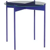 Hubsch Beam Bijzettafel Blauw