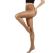 Caresse ProDance danspanty shiny 60 dark-toast