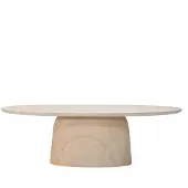 Giga Meubel Tuintafel Myrna Ovaal Travertin 300cm
