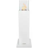 DIVINA FIRE Capri 70 Witte Bio-ethanol Tuinhaard voor Buiten