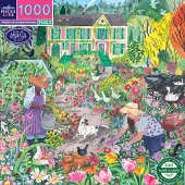 Eeboo - Puzzle 1000 pcs - French Flower Garden (EPZT662)