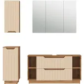 Vicco Badkamermeubelset Lotta Kasjmier 4-delig, Model 59425