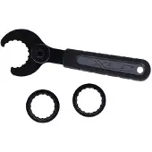 Xlc TO-S01 Trapassleutel - Inclusief adapters - Shimano - Truvativ - Campagnolo