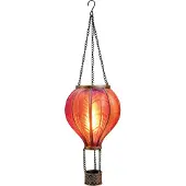 Anna's Collection Solar Hanglamp Luchtballon Roze D 14 H 45 Cm
