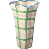 Intratuin Vaas Fyvie Groen / Crème D 23 H 34 Cm