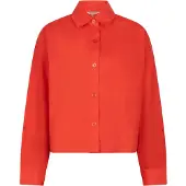 Esqualo Blouse sp26-10016 chili red