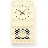 Lemnos MOOV - Pendelklok -Modern-Zachtgeel-Stil-Uurwerk.