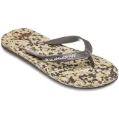 Quiksilver Teenslippers 'Molokai' sand / antraciet
