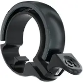 Knog Oi Classic Fietsbel, zwart S | 22,2mm 2022 Fietsbellen