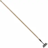 Hendrik Jan Topshoffel 16 cm van gesmeed staal, steel 170 cm met hilt, voor borders en lichte grond