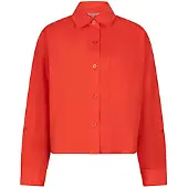 Esqualo Blouse sp26-10016 chili red