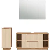 Vicco Badkamermeubelset Lotta Kasjmier 3-delig, Model 59419