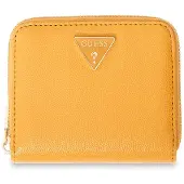 GUESS portemonnee Isobel SLG Zip Around Wallet Amber donkergeel