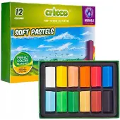 Cricco Pastel Potloden - 12 Levendige Kleuren voor Kinderen