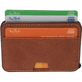 Tony Perotti Furbo EVO RFID leren Pasjeshouder rmet Magsafe - Donkerbruin
