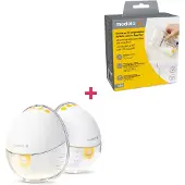 Medela Motion InBra dubbel + Moedermelk bewaarzakjes 50 stuks - Voordeelverpakking