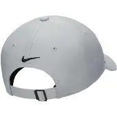 Nike Blanco Gestructureerde Baseballpet (Licht rookgrijs/zwart)
