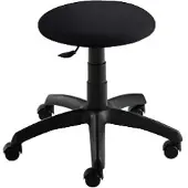 Mayer Sitzmöbel 1282 Draaikruk Stof Zwart 600 x 550 x 500 mm