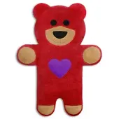 Leschi Warmtekussen Teddy Beer - Rood