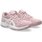 Asics Dames Upcourt 6 Schoenen roze (39), Plat, Veters, Casual, Sportief, Meerdere sporten 1072A107