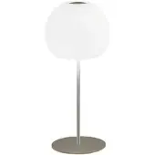 Casablanca Design tafellamp Ball, wit / opaal, Woon-/ Eetkamer, Glas, Design, tafellamp