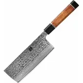 Xinzuo Gehamerd Damaststaal (67 laags) | PM8 Series | Professioneel Nakiri hakmes