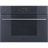 Smeg Omnichef Galileo Oven Oven , Linea, 45 cm, Multitech, Neptune Grey, Vapor Clean