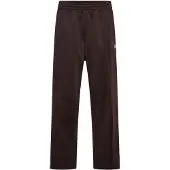 Adidas Functionele broek 'BAGGY TRACK' beige / chocoladebruin
