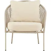 Venture Home Lindos loungestoel beige.