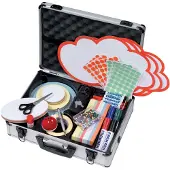 Franken Trainer Presentatiekoffer Aluminium Aantal onderdelen: 3000 54 cm x 18 cm x 36 cm Zwart, Zilver