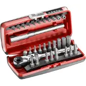 Facom R.180J31PB 31-delige Ratel- En Doppenset In Koffer - 1/4"