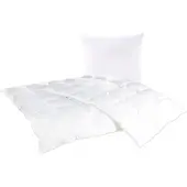 HS Beddengoedset - Polyestervulling - 135x200 cm + 80x80 cm - Eco Downfeeling